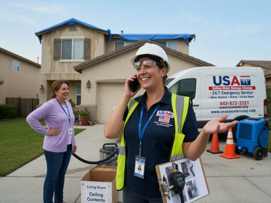 Ceiling Water Damage Restoration The Villages, FL FAQs